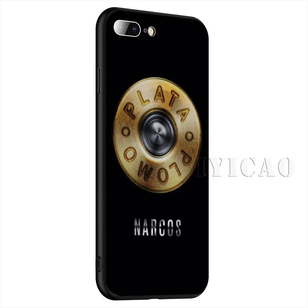 3 Мягкий чехол для телефона IYICAO Narcos tv Pablo escobar для iPhone XR X XS Max 6 6S 7 8 Plus 5 5S SE - Цвет: 3