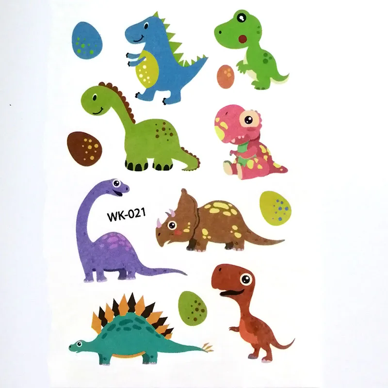 Милые наклейки тату для детей детская татуировка искусственный