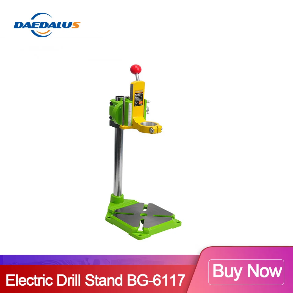 Настольная дрель Daedalus Mini BG6117 электрический держатель для дрели с вращением на 90