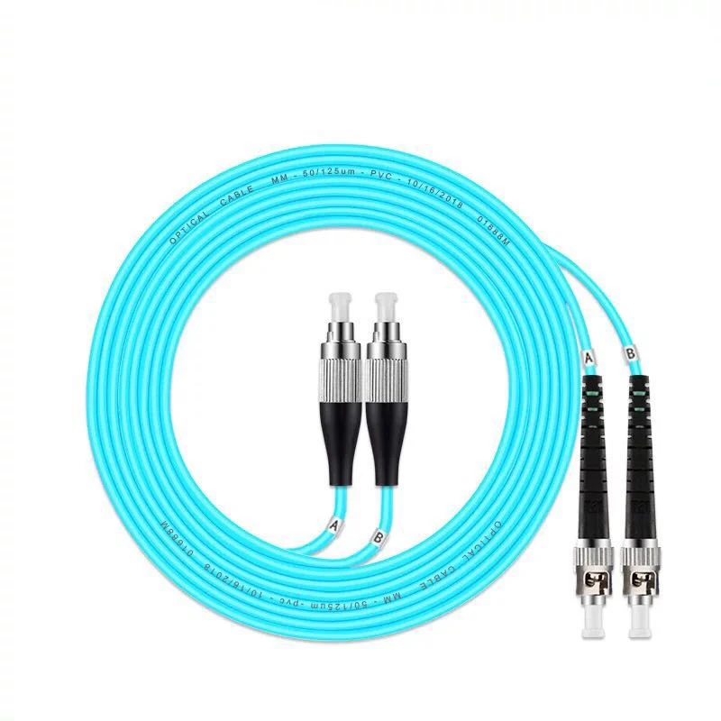 

5PCS/lot ST/UPC-FC/UPC Fiber Optic Patch Cord MultiMode OM3 Optical Cable MM Multimode Duplex Fiber Optic Jumper Patch Cord FTTH