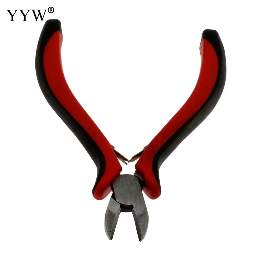 

Black And Red Stainless Steel Jewelry Plier Wire Cutter Repair Cutting Nippers For Jewelry Making Hand Tools Cutting Pliers