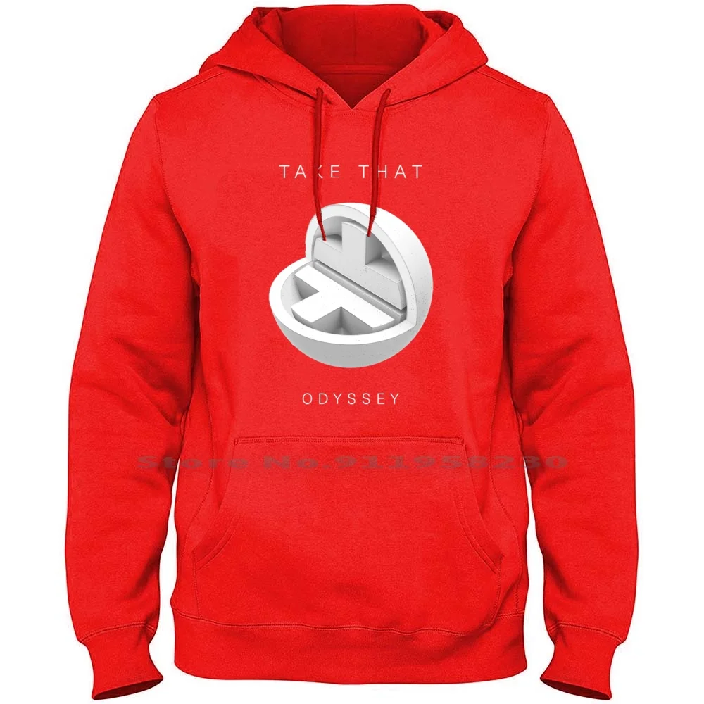 Мужская толстовка с надписью Take That Symbol 6XL хлопковая большого размера