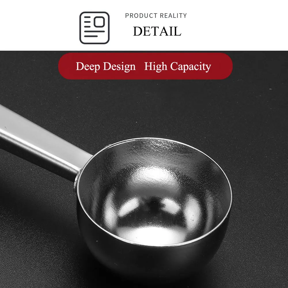 1 шт. многофункциональная ложка для кофе из нержавеющей стали | Дом и сад