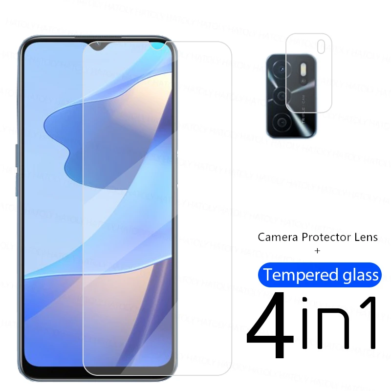 

HATOLY Clear Glass For OPPO A16 Sreen Protector Glass For OPPO A16 Tempered Glass Protective Phone Film For OPPO A16 A15 A15S