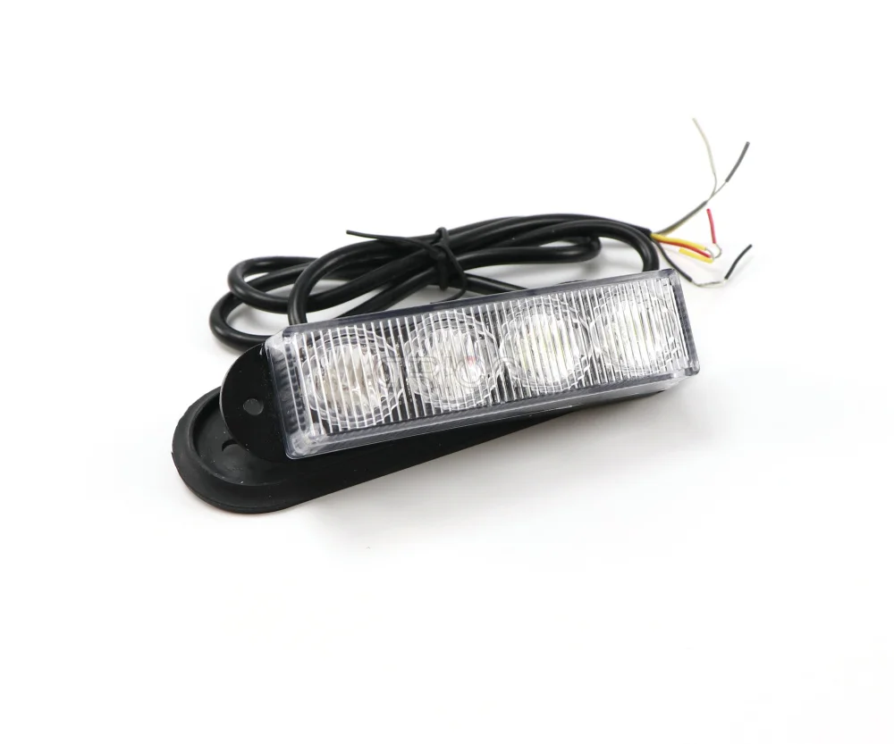 18 мигающих режимов 4 Вт светодиодный Водонепроницаемый автомобиль Грузовик