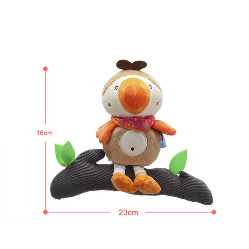 Мобильная подвесная кровать детские игрушки плюшевая кукла с животными для