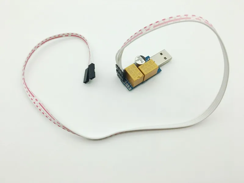 Сторожевая Флешка USB компьютер без внимания автоматический перезапуск синего