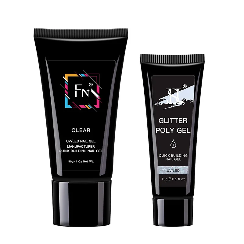 

30ml Gel Nail Polish Plant Component Nail Prolong Glue Sequin Double-headed Pen Cleaner Black Nail Set Esmalte All For Manicure