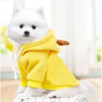 pet dog clothes hoodie autumn winter small medium dogs plush warm costume fashion pet dog teddy french bulldog chihuahua hoodies