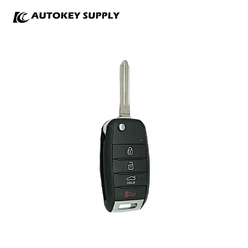 

For Kia 4 Buttons Flip Key Cover Autokeysupply AKHKF136