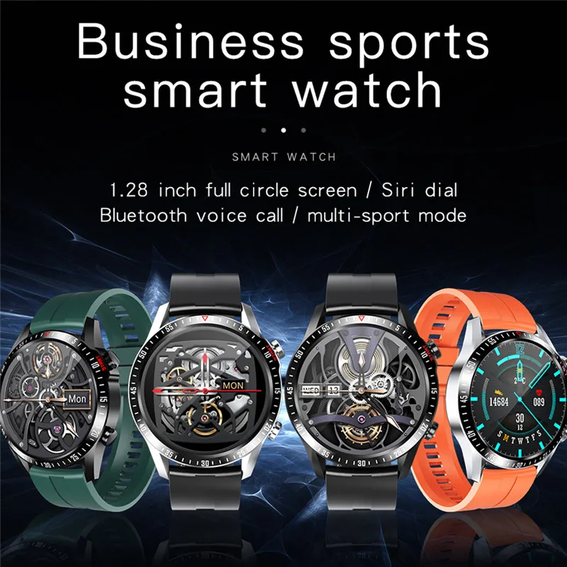 

Smart Watch Men Waterproof Body Temperature Heart Rate Monitor Sports Fitness Tracker Business Bluetooth Call Smartwatch Women