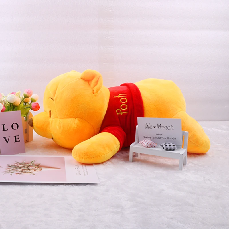 40cm Disney Cute Winnie the Pooh Plush Animal Stuffed Toy Body Pillow Cotton Doll Birthday Christmas Present Children Girl | Игрушки и