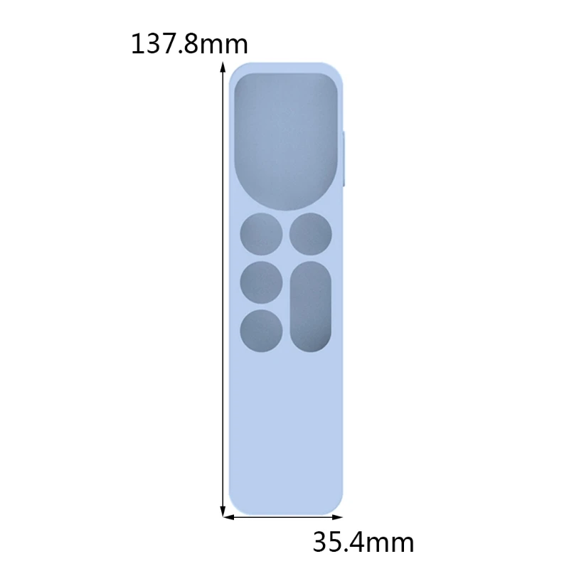 

Scratch Resistant Silicone Case Precise Position Remote Protective Cover for-Apple TV 4K 2021 6Th TV Control Shell