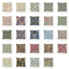 Винтаж Наволочки чехлы для сидений автомобиля из ткани, Подушка Dakimakura чехол Цветок Подушка объятия для дома украшения современный диван наволочка