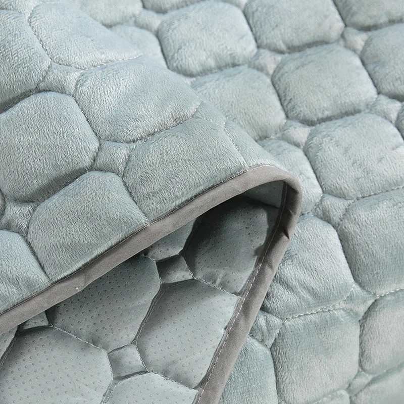 Фланелевые прокладки для кровати стеганые матрасные машинная стирка