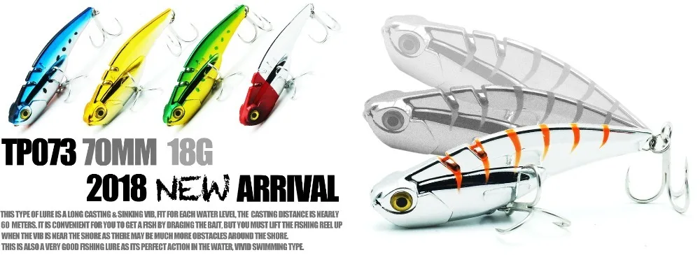 Thritop Crankbait рыболовные приманки-Воблеры искусственные жесткие приманки 3D глаза TP067 5 см 7 г 5 различных цветов
