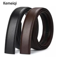 ke meiqi high quality fashion mens belt with automatic buckle strips can be freely matched with your favorite buckle mens belt