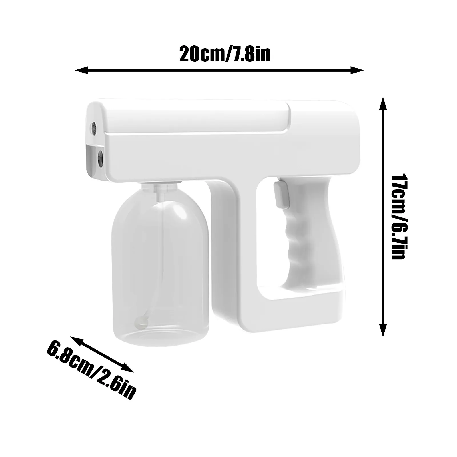 Электрический беспроводной портативный Перезаряжаемый USB распылитель для