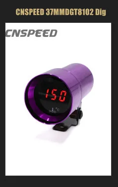 CNSPEED 37 мм DGT8103 автоматический цифровой дисплей датчик температуры масла автомобильный модифицированный два в одном датчик температуры масла Базовый комплект YC100148