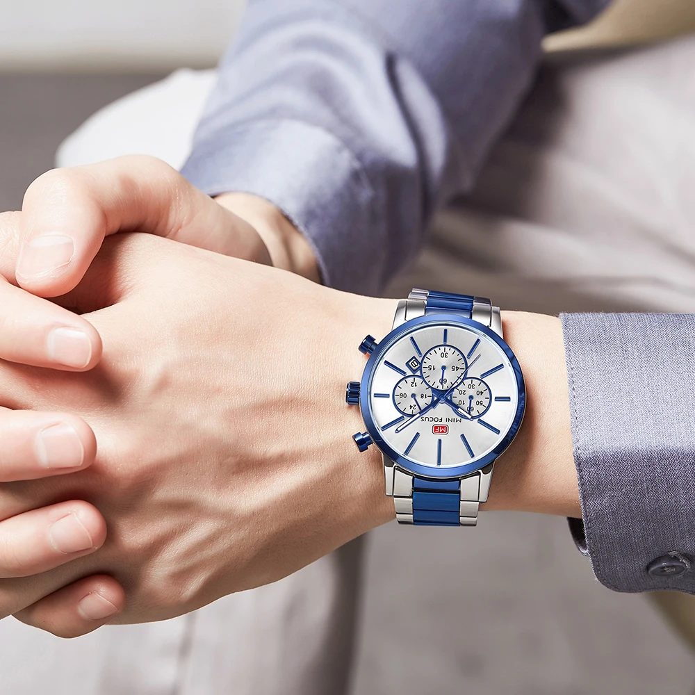 Часы Пилот мужские Кварцевые водонепроницаемые модные многофункциональные