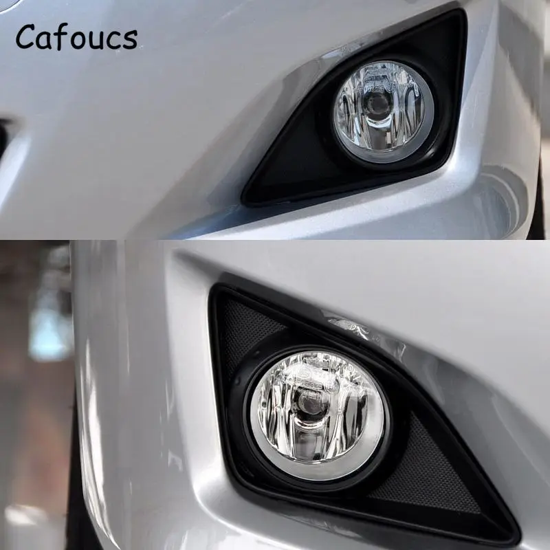Cafoucs для Toyota Corolla 2007-2010 противотуманный светильник крышка переднего бампера