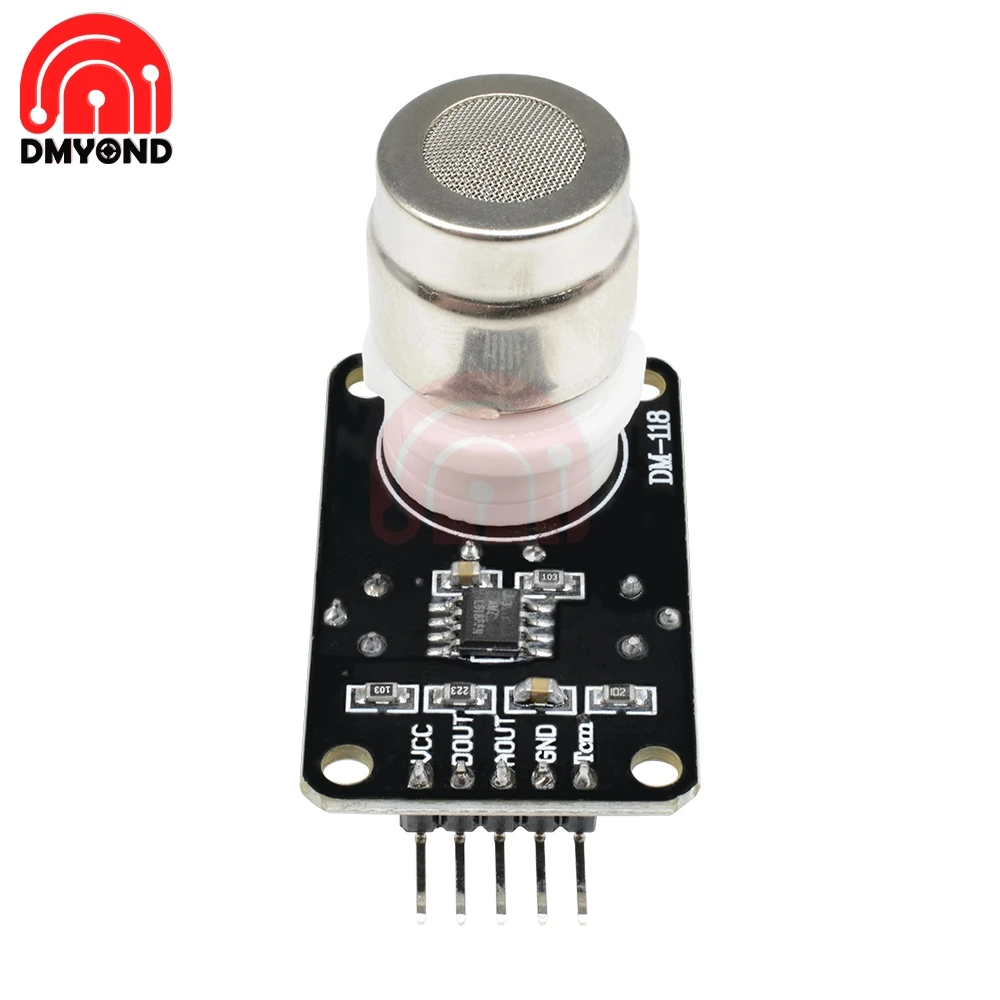 Модуль датчика углекислого газа MG811 датчик CO2 модуль постоянного тока 6 в LM393 зонд