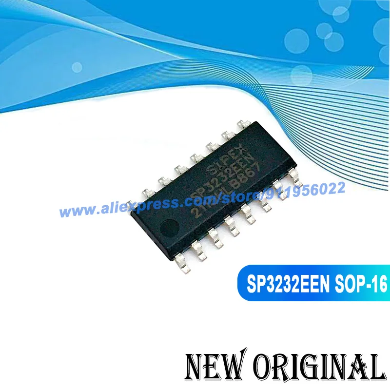 (5 шт.) SP3232 SP3232ECN SP3232EEN RS232 3 V-5VSOP16 | Электронные компоненты и принадлежности