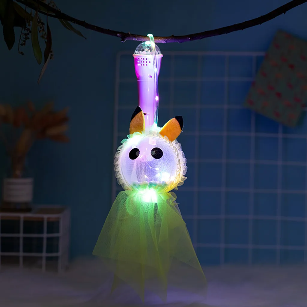 Забавный Тыквенный Фонарь светодиодный светильник гибкая лампа орнамент на