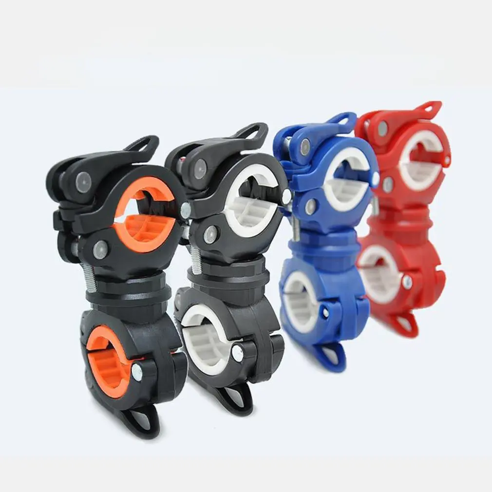 Вращающийся держатель для велосипедного фонаря универсальный вспышки горного и