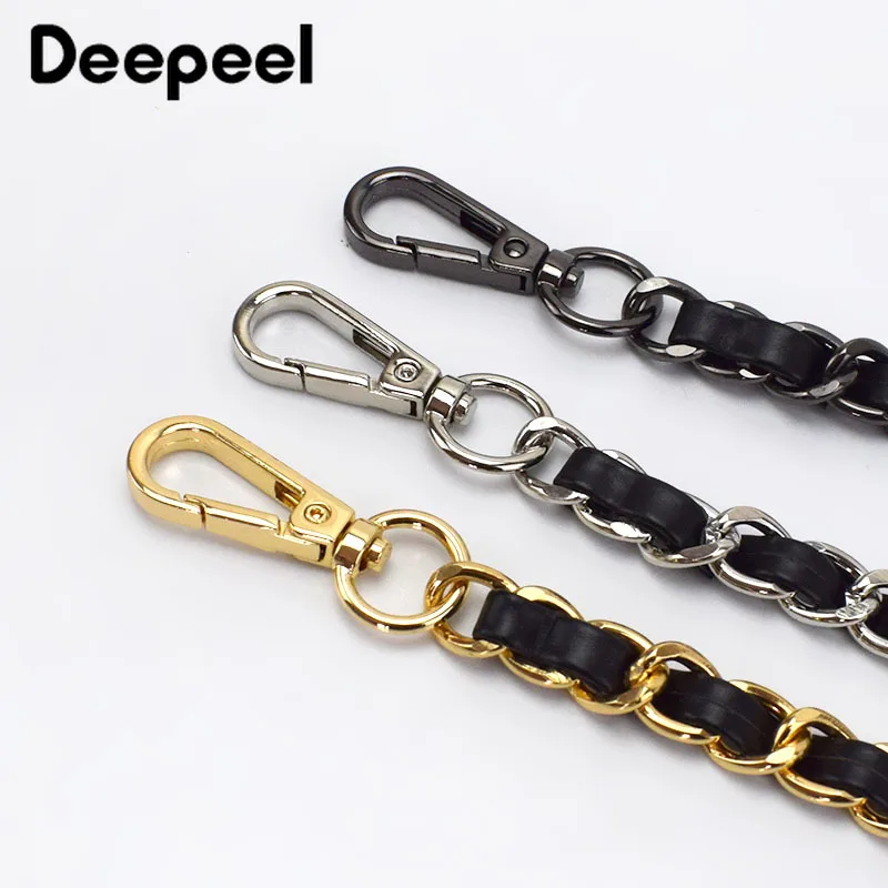 Deepeel 1 шт. 120 см Женская модная сумка из искусственной кожи с металлической