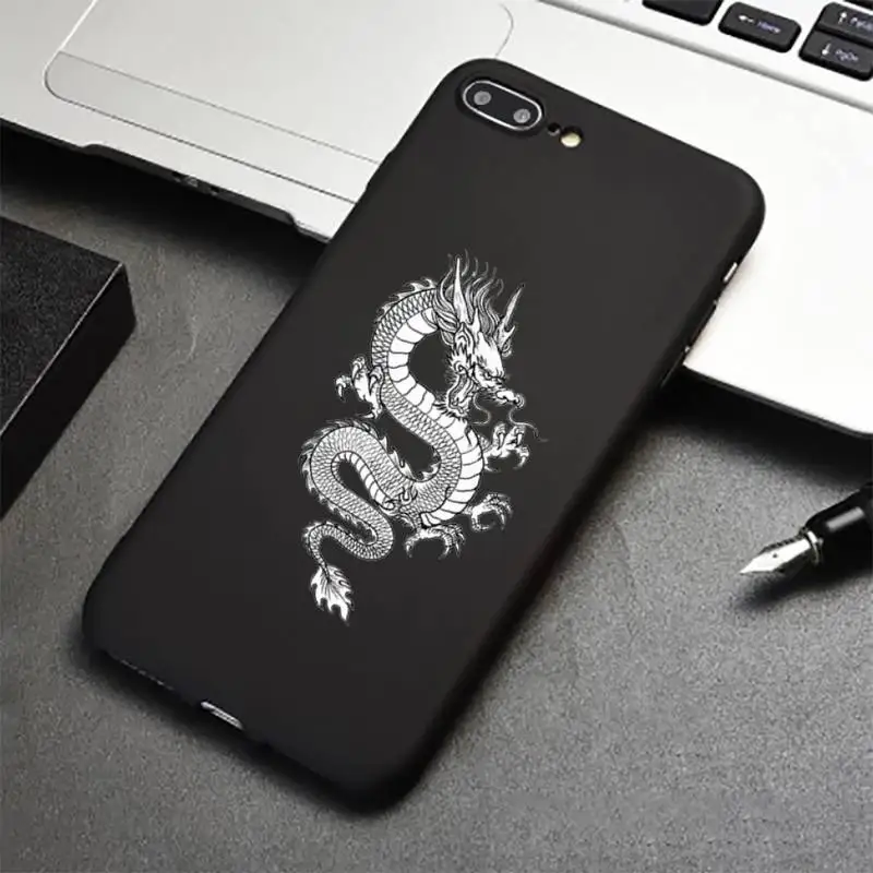 

Phone Case for iPhone 12 11 mini pro XS MAX 8 7 6 6S Plus X 5S SE 2020 XR interesting Dragon