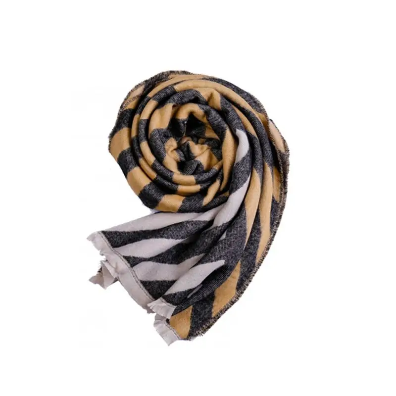 

Fashion Women Lady Winter Warm Scarf Cashmere Long Wrap Shawl Plaid Knit Scarf Pashmina