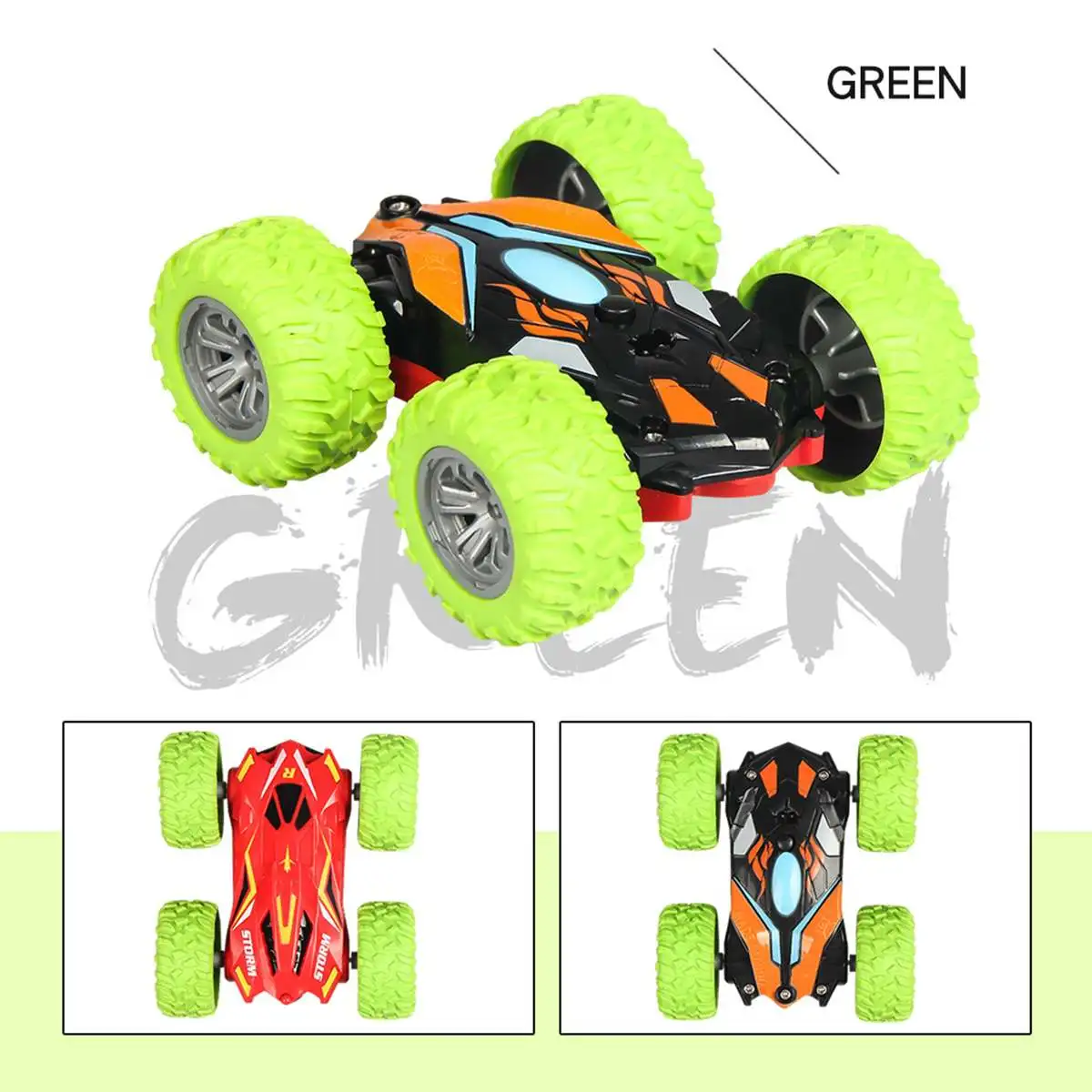 Робот RC автомобиль игрушка двухсторонний 3D флип пульт дистанционного управления автомобиль Дрифт-Buggy Crawler на батарейках трюк машина радиоуправления светодиодный автомобиль