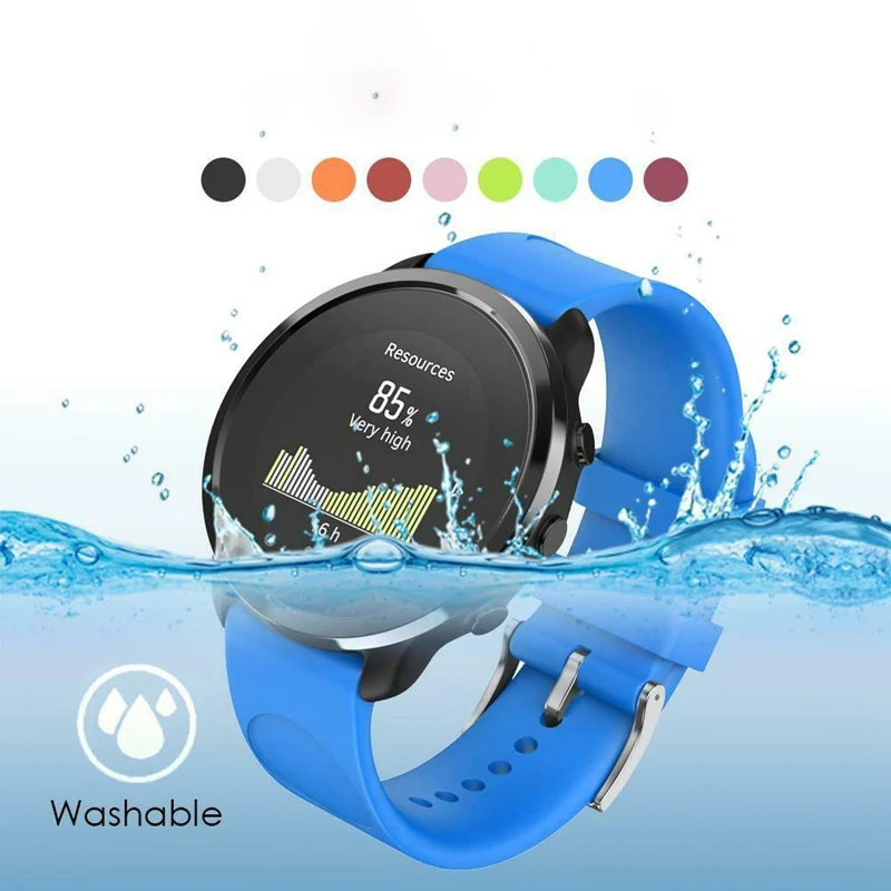 Смарт часы для фитнеса с регулируемой пряжкой силиконовые шагомером