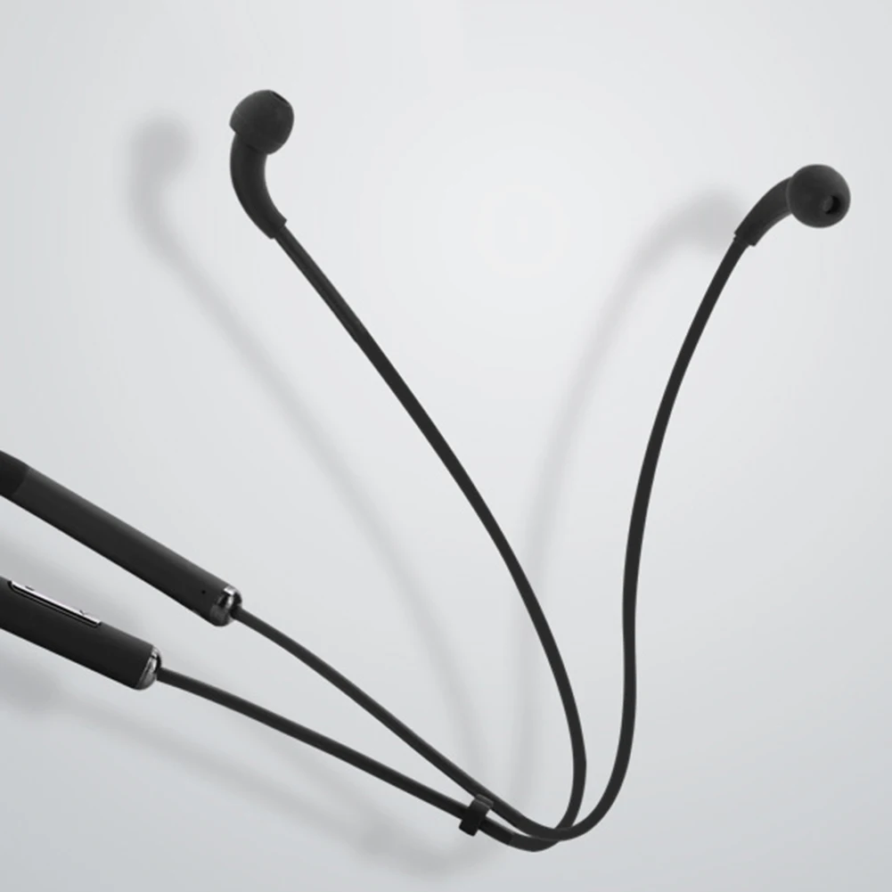 Portable Radiation Protection Magnetic Bluetooth-compatible Sports Earphones Neck Hanging Stereo Music Headsets | Электроника