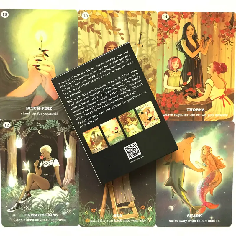 Tarot m&aacute;gico de or&aacute;culo para fiestas, cartas de 45 cartas Believe in Your Own, Tarot y variedad de opciones de Tarot-1