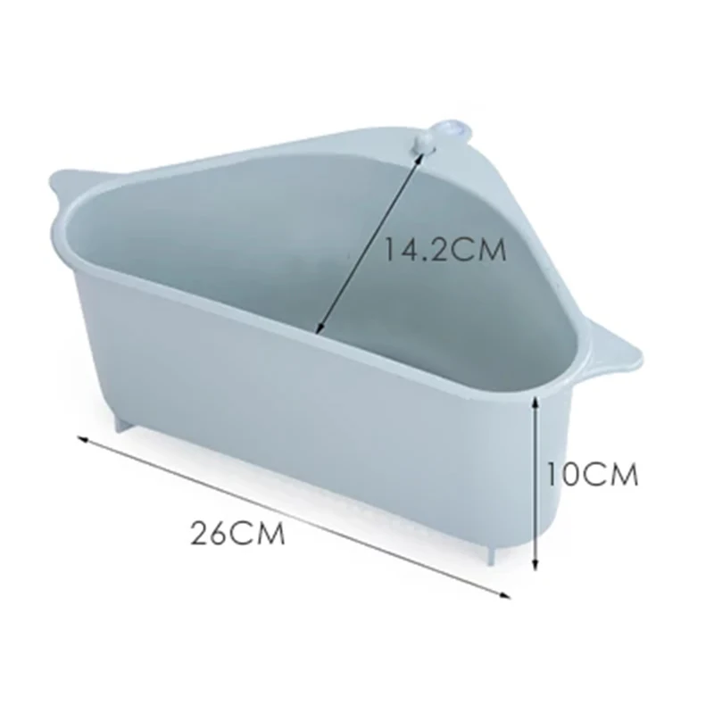 

BEEMAN Kitchen Sink Storage Rack Multifunctional Dishwashing Sponge Drain Storage Rack Home Kitchen Storage Gadgets