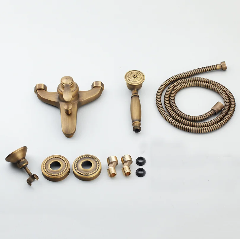 Набор классических настенных смесителей для душа в ванную комнату кран стиле