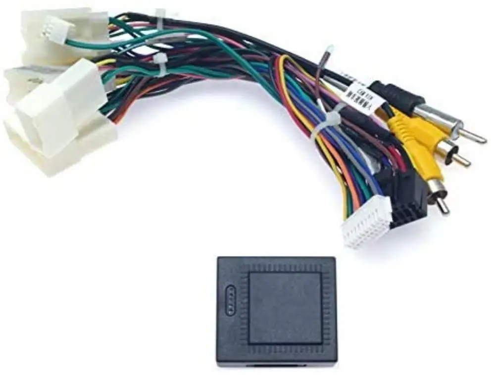 Автомобильный Головной блок 16Pin адаптер кабеля питания с коробкой Canbus для Android