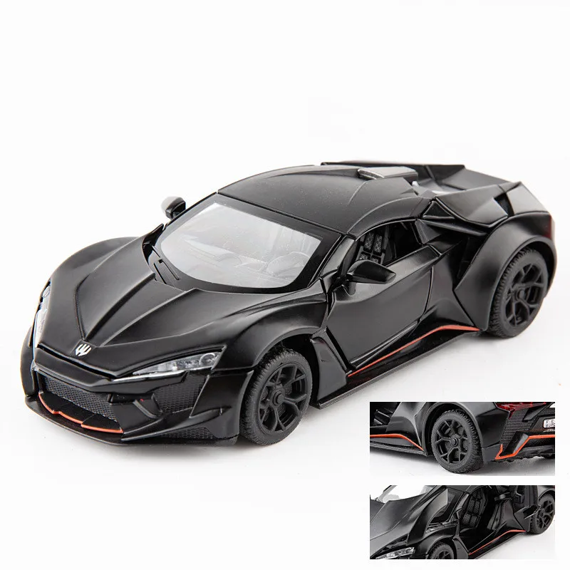 Изысканная модель спортивного автомобиля Lyken 1:32 из сплава с имитацией под