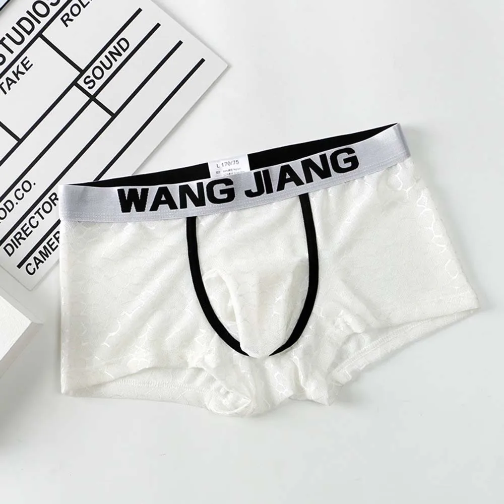 

Underwear Boxer Men Cuecas Boxershort Mens Boxer Shorts U-Bulge Cup Pouch Boxer Underwear sexy U convex Pouch Men's panties A50