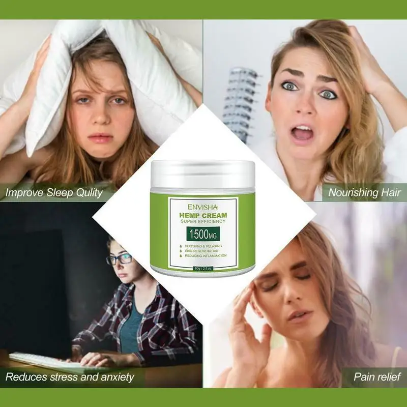 Пеньковый крем для снятия боли не ГМО экстракт конопли мазь в спине/мышцах