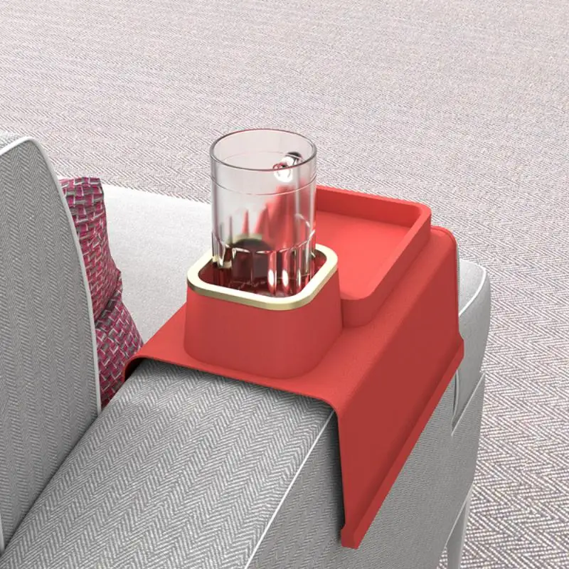 

1pcs Silicone Placemat Kids Sofa Plate Mat Food Grade Silicone Table Pad For Sofa Recliner - Anti-Slip Tea Cup Coffee Cup Coaste