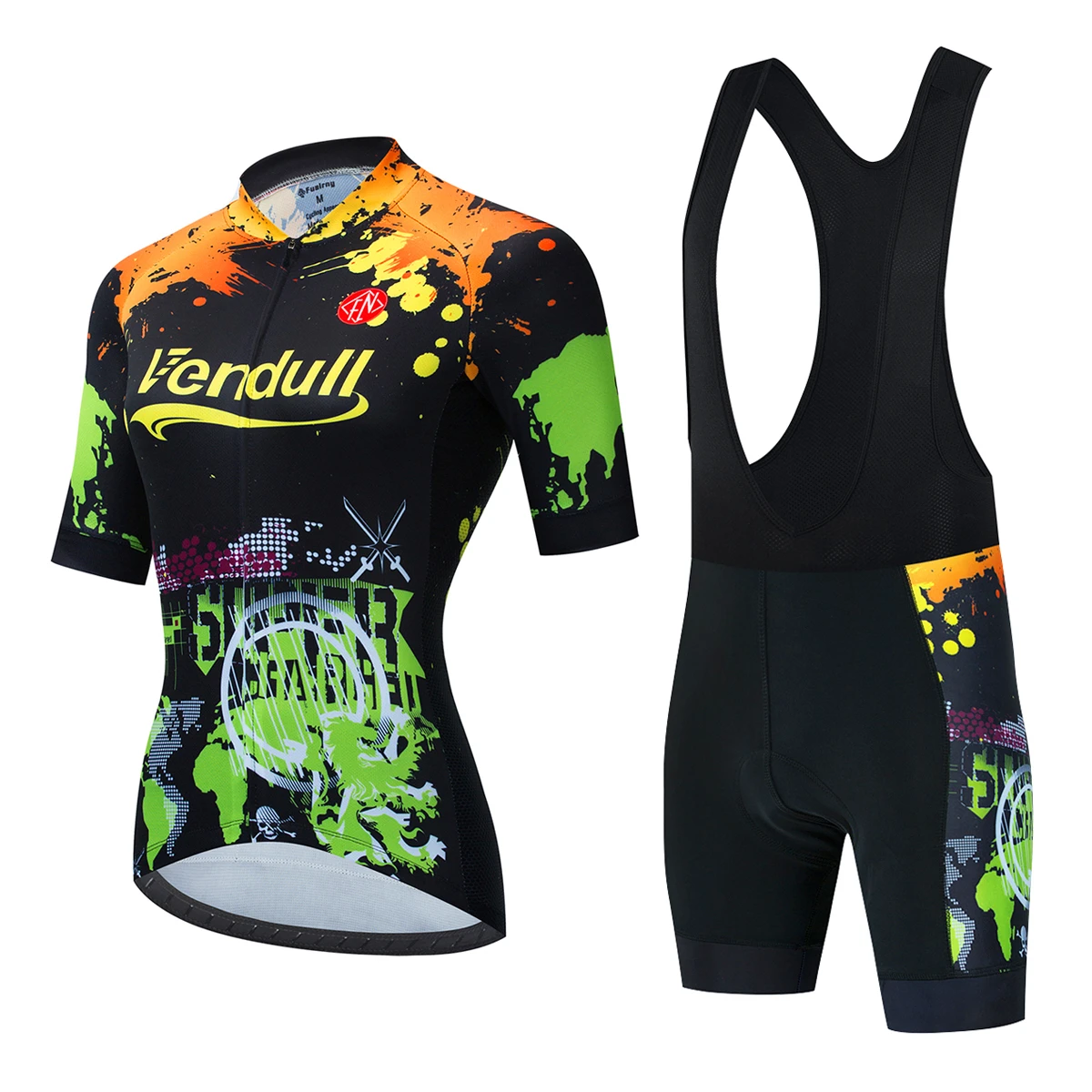 

2 roupa ciclismo feminina Cycling jersey woman bicycle clothing set Bike clothes Quick-Dry Ropa Ciclismo uniformes Maillot Sport