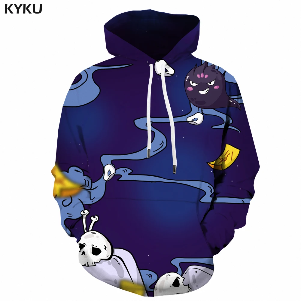 

Толстовка мужская с 3D-принтом черепа, повседневный свитшот с капюшоном в стиле хип-хоп, худи в стиле Харадзюку для Хэллоуина, уличный пуловер унисекс