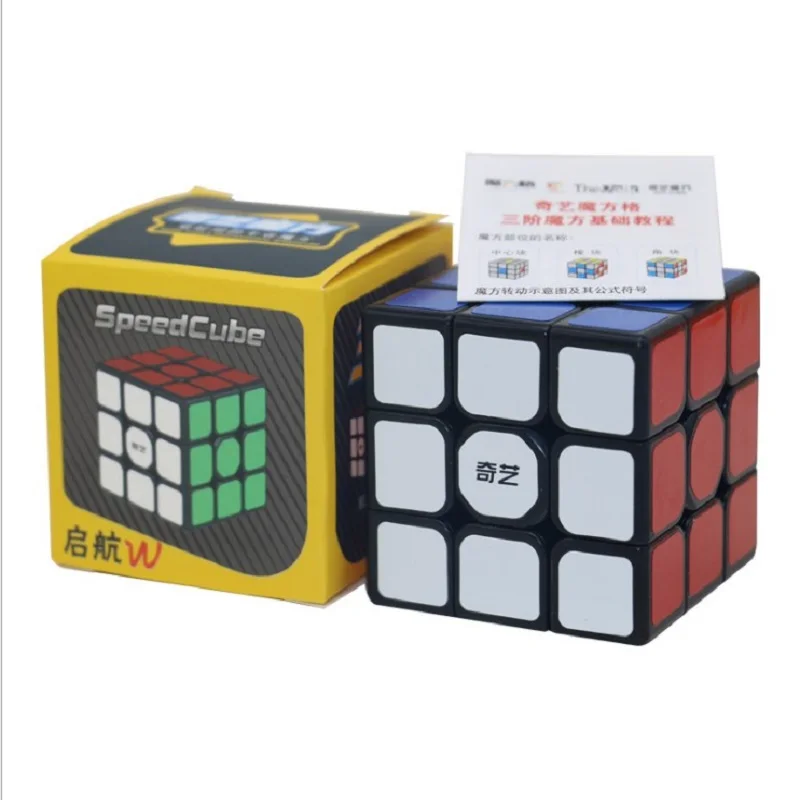 QiYi Профессиональный Кубик Рубика 3x3x3 5 7 см скорость для антистрессовых пазлов Neo