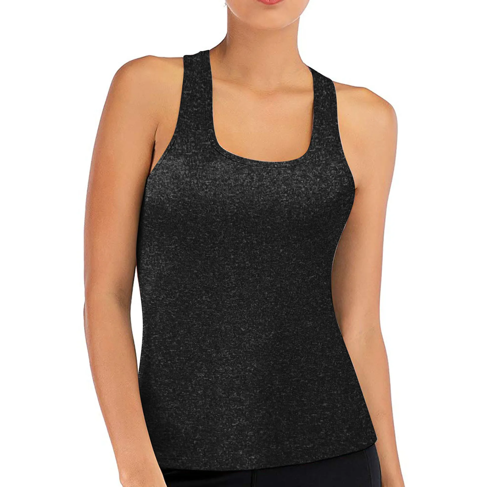 

New Sleeveless Racerback Yoga Vest Sport Singlet Women Athletic Fitness Sport Tank Tops Gym Running Training Yoga Shirts