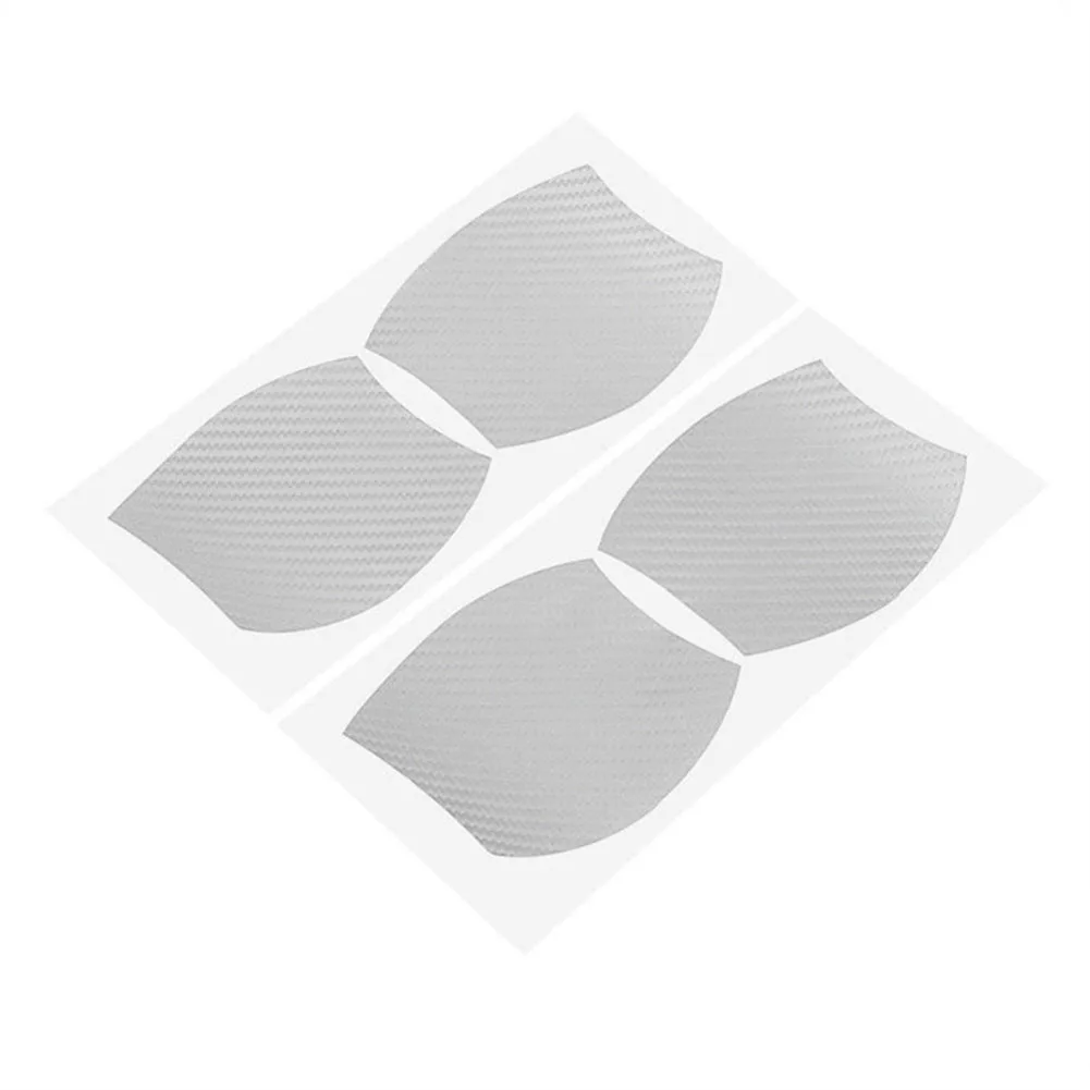 4 шт. 3D автомобильный стиль обертывание углеродное волокно стикер Универсальный