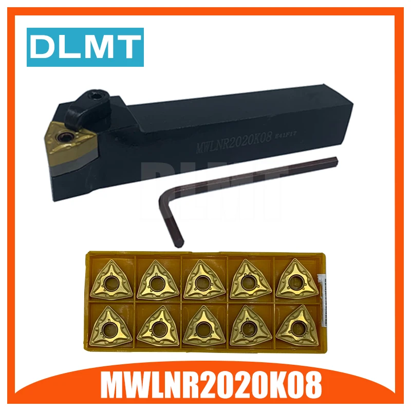 MWLNR2020K08/MWLNL2020K08 наружный токарный инструмент внешний станок с канавками Набор