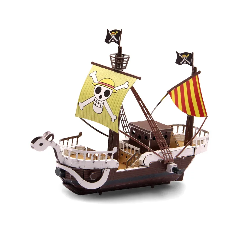

Micro Spell Dragon Feeling 3D 3D Puzzle Model Model DIY Assembled Going Merry Pirate Ship Force True 3D Metal Creative Puzzle